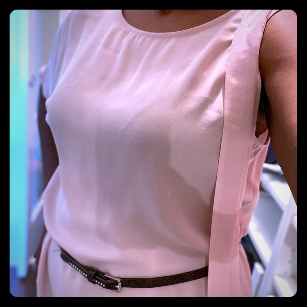 Beautiful light-pink top.